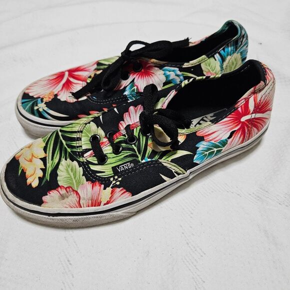 Vans Hawaiian Tropical Sneakers Women's SZ 7 Men's SZ 5.5 Multicolor Casual VGUC - Picture 6 of 8